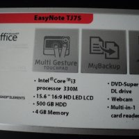 Packard Bell EasyNote - TJ75, снимка 4 - Части за лаптопи - 28071445