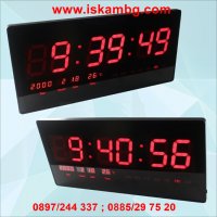 LED електронен часовник 4622 - температура и календар, снимка 7 - Други стоки за дома - 26979675