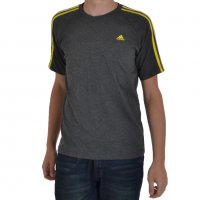 adidas 3S Crew - страхотна мъжка тениска, снимка 1 - Тениски - 28643824