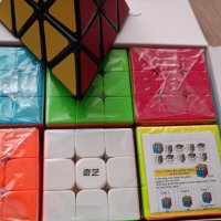 Кубче на Рубик рубикуб 3/3  пирамида и 2/2, снимка 10 - Образователни игри - 38343888