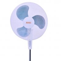 Вентилатор AVEC със стойка, бял, снимка 1 - Вентилатори - 33648019