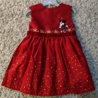 Прекрасна рокличка с Мини Маус - 2 год, снимка 1 - Бебешки рокли - 26981587