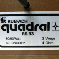 quadral RS 93, снимка 10 - Тонколони - 44896099