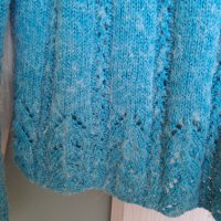 Дамска зимна плетена блуза, снимка 7 - Блузи с дълъг ръкав и пуловери - 43880734