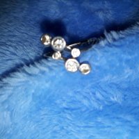 Сребърни пръстени+подаръчна торбичка, снимка 1 - Пръстени - 28854960