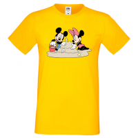 Мъжка тениска Mickey & Minnie 4 Подарък,Изненада,Рожден ден, снимка 10 - Тениски - 36575522