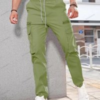 Нов модерен мъжки ежедневен спортен панталон с цип, 8цвята, снимка 2 - Панталони - 44053900