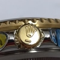 ROLEX GMT Master II Steel&Gold 18k, ref. 16713, профилактиран - оригинал, снимка 6 - Мъжки - 40789035