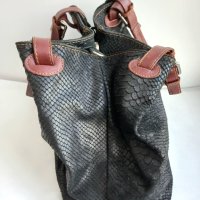 Дамска италианска чанта от естествена кожа, снимка 4 - Чанти - 43233780