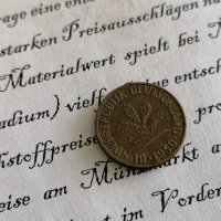 Монета - Германия - 5 пфенига | 1950г.; серия D, снимка 2 - Нумизматика и бонистика - 28341043