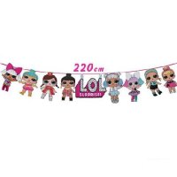Кукли LOL L.O.L ЛОЛ Кукли LOL L.O.L ЛОЛ Surprise парти гирлянд банер украса декор рожден ден, снимка 1 - Други - 43245275
