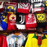 Футболни шалове, плетени, висококачествена материя и бродерии. Произведени в Турция., снимка 2 - Футбол - 37241845