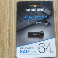Флашка Samsung 64 Gb USB 3.1, снимка 1 - Други - 40084714