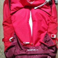 Osprey Stratos 24 Poinsettia Red O/S, снимка 2 - Раници - 40132452