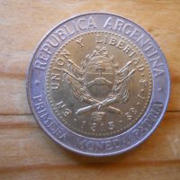 монети - Аржентина, Перу, снимка 4 - Нумизматика и бонистика - 43927002