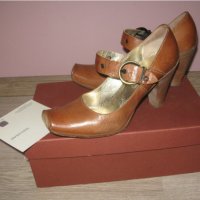 Tentazione дамски обувки естествена кожа 38 номер, снимка 3 - Дамски обувки на ток - 40142219