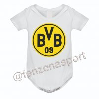 Бебешко боди с емблема Борусия Дортмунд, снимка 3 - Бодита за бебе - 39486790