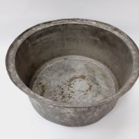 Стара калайдисана медна тенджера, казан(4.3), снимка 2 - Антикварни и старинни предмети - 43550628