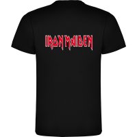 Нова мъжка тениска на музикалната група IRON MAIDEN с надпис на гърба, снимка 3 - Тениски - 43953813