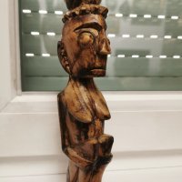 Африканска фигура Чокве от Ангола, снимка 1 - Антикварни и старинни предмети - 43686185