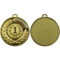 медал златен,сребърен, бронзов с диаметър 6.5 см и трикольорна лента. , снимка 2 - Колекции - 37877268