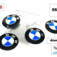 Стикери за Тасове и Джанти 4бр -BMW Blue, снимка 1 - Аксесоари и консумативи - 44067230