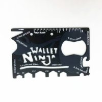 Wallet ninja 18 в 1 мултифункционален инструмент за портфейл, снимка 5 - Други инструменти - 43342799
