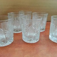 кристални чаши , снимка 1 - Антикварни и старинни предмети - 27168314