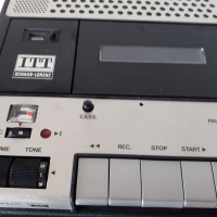 ITT Studio Recorder 62 Cassette Tape Recorder Player Germany 1970s
, снимка 11 - Радиокасетофони, транзистори - 44856294