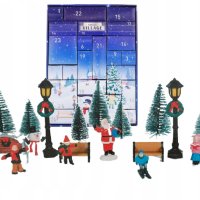 Коледен адвент календар - коледно село 24 части   , снимка 1 - Декорация за дома - 43192911