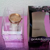 Golddigga Glitter Watch Ladies •	Часовници ръчни •	Катарама за закрепване •	Изкуствени кожена каишка, снимка 4 - Мъжки - 26694948