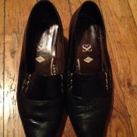 Дамски испански обувки 38 черни естествена кожа Pie Santo , снимка 3 - Дамски елегантни обувки - 26851157