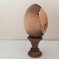 Великденско яйце, дървено №2 - храм, снимка 9 - Декорация за дома - 38194632