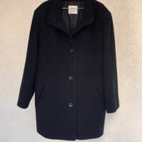 Красиво черно палто GELCO,гладка вълна,кашмир, снимка 11 - Палта, манта - 34990924
