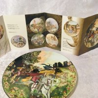 колекционерска порцеланова чиния за стена Wedgwood , снимка 2 - Декорация за дома - 39193355