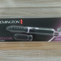 Нова маша за коса с четка Remington Style and Curl Air Styler / 400 W, снимка 3 - Маши за коса - 43823588