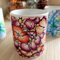 Чаша, керамична, уникален дизайн, кафе, чай, снимка 6 - Декорация за дома - 44894184