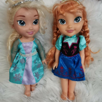Лот Елза и Анна от замръзналото кралство, снимка 1 - Кукли - 36540986