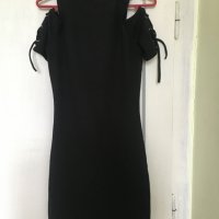 Чисто нова черна рокля по тялото, размер XS, снимка 2 - Рокли - 37340635