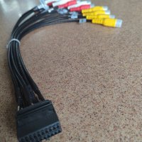  Car stereo 20 pin-11 RCA cable, снимка 4 - Други - 36886328