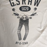 g-star restany - страхотна мъжка тениска 100% оригинал отлично състояние, снимка 2 - Тениски - 28665504