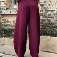 Дамски ежедневни еластични панталони, 5цвята, снимка 7 - Панталони - 44013718
