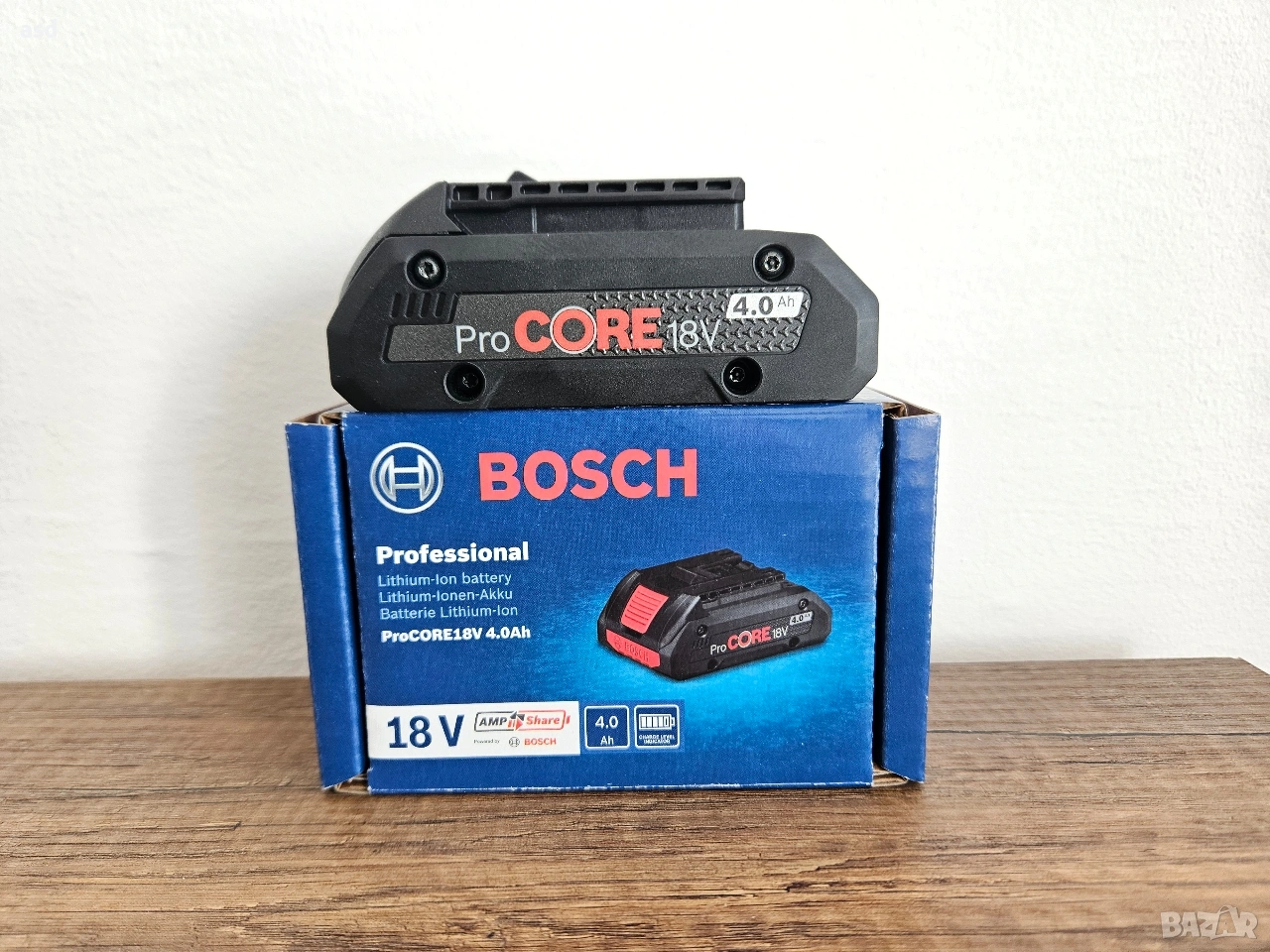 BOSCH 4Ah 18V Нова батерия, снимка 1