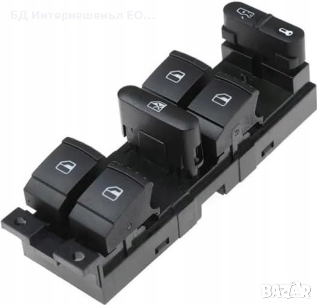 7M3959857B  Бутон ключ за стъкла, Volkswagen, VW Sharan, Alhambra, Galaxy, 13 ПИН, снимка 1