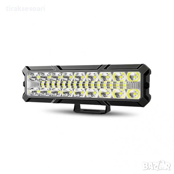 15.5 cm 144W Диоден Прожектор Супер Мощен Халоген Led Bar 12V 24V, снимка 1