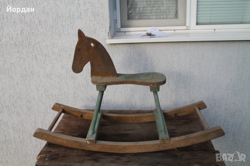 Детска дървена играчка 1920-1930-та година, снимка 1