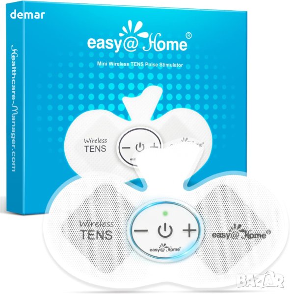 Easy@Home Tens Безжичен масажор за облекчаване на болка с мускулна стимулация, снимка 1