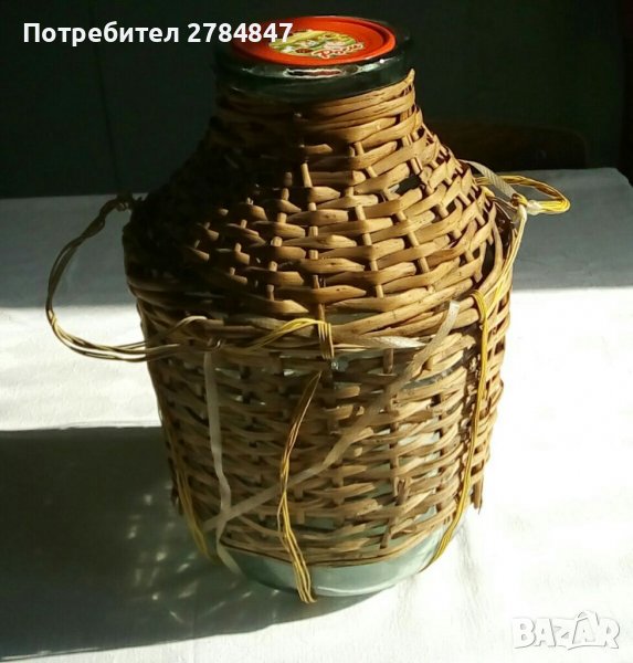 Плетен буркан за туршия, снимка 1