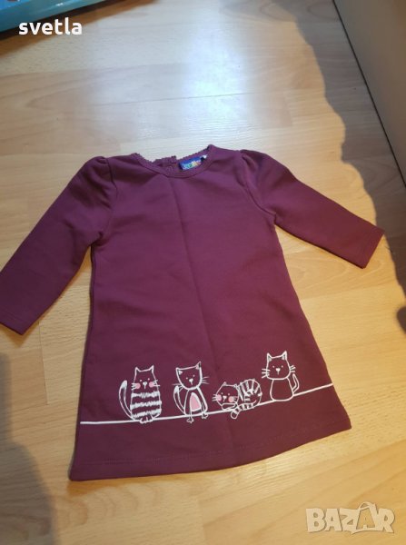 Бебешка рокля с котета, снимка 1
