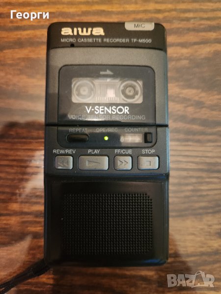 Aiwa TP-M500 Microcassette Recorder - V-Sensor, снимка 1